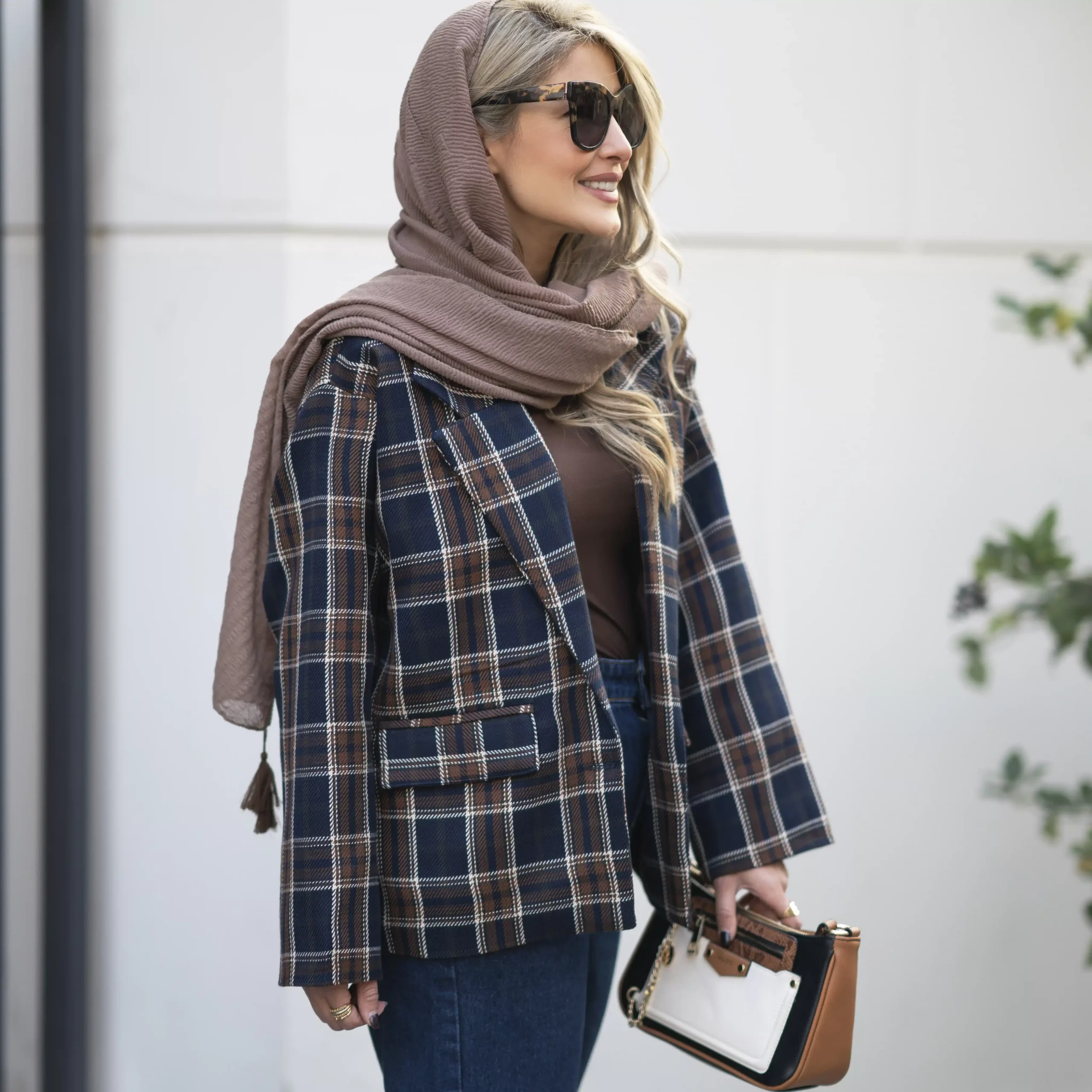 کت چهارخونه فاستونی - Image 4
