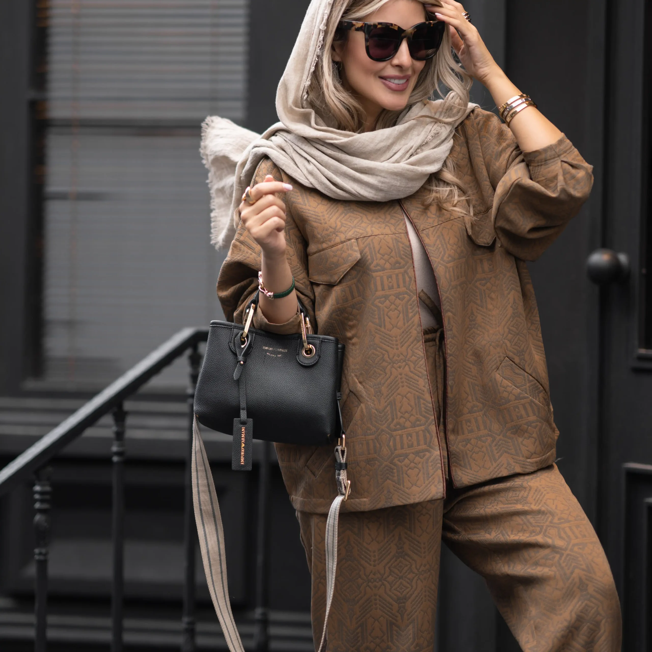 کت پنبه ای قهوه ای - Image 2