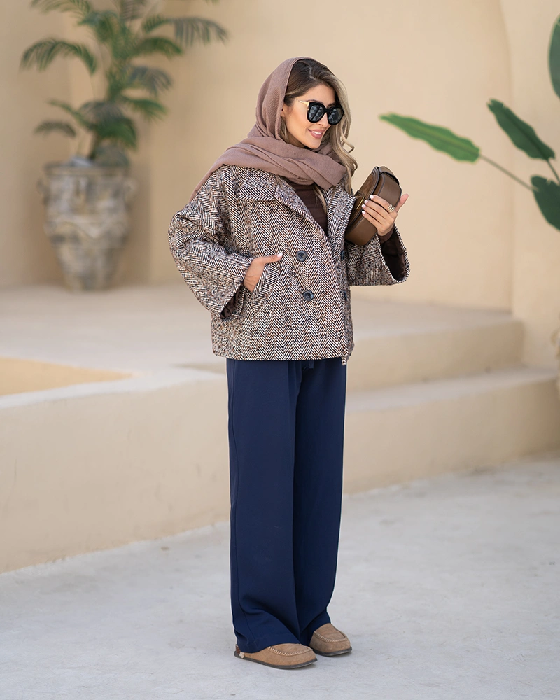 پالتو جناقی کوتاه - Image 12