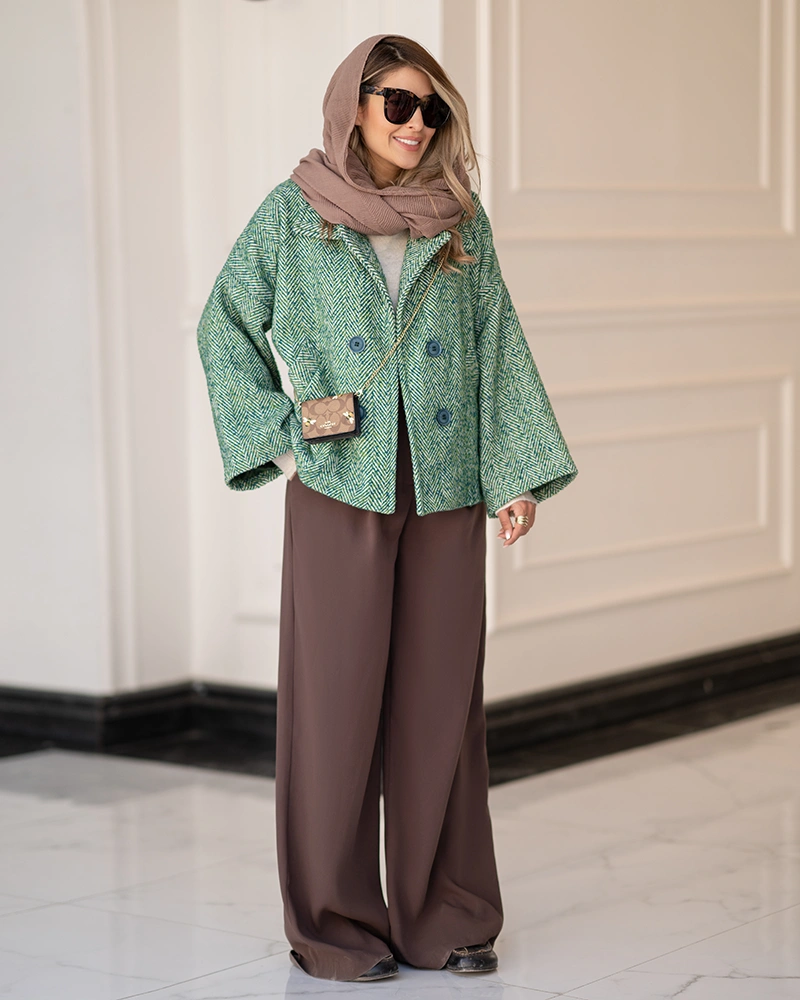 پالتو جناقی کوتاه - Image 8