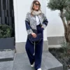 ست کت جین جنگل و شلوار مخمل