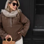 شومیز لینن خطی