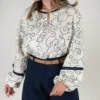 شومیز Floral