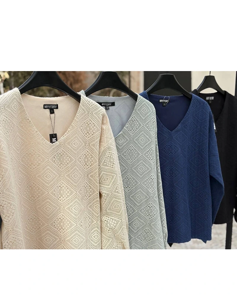 شومیز دانتل یقه هفت (9960) - Image 4
