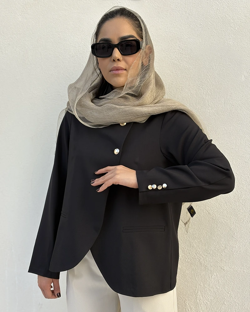 کت تک یقه ایستاده (9966) - Image 4