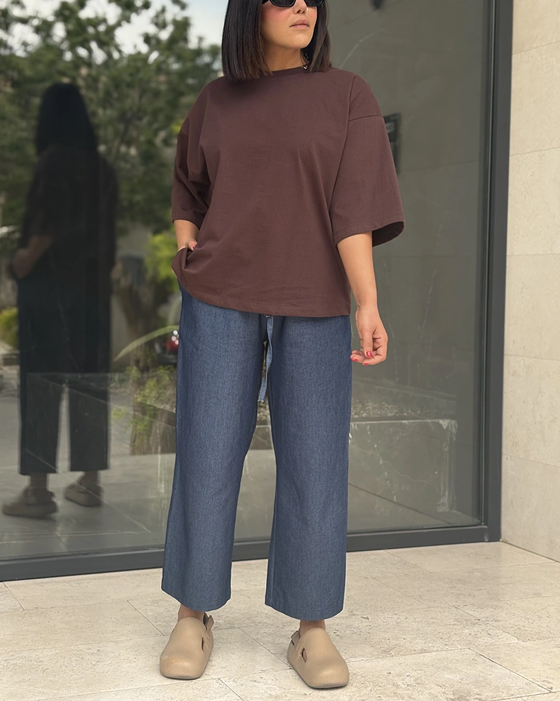 تیشرت باکسی فیت (9988) - Image 3