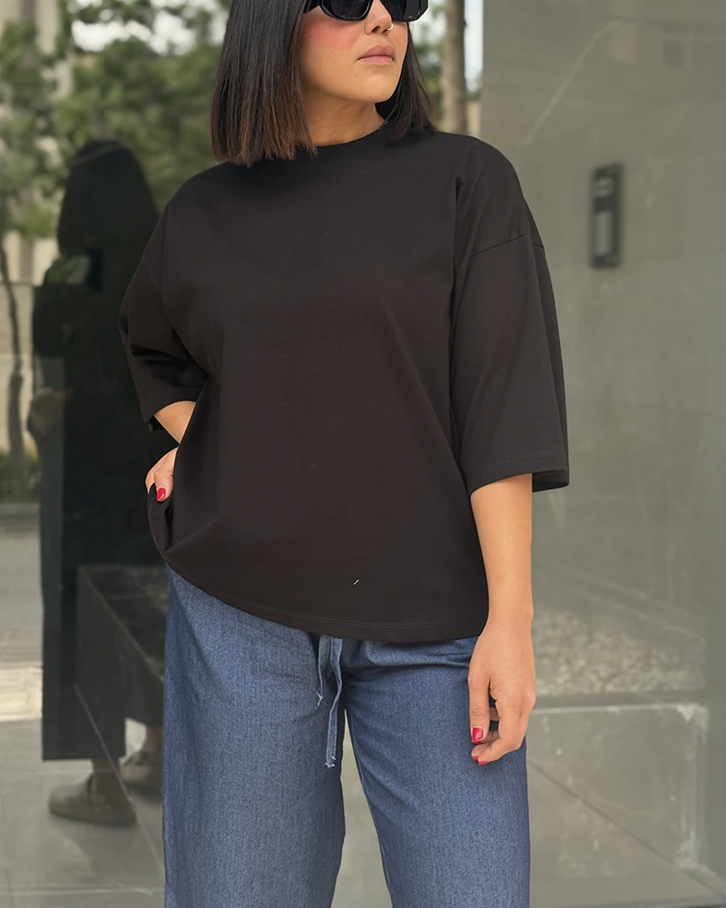 تیشرت باکسی فیت (9988) - Image 2